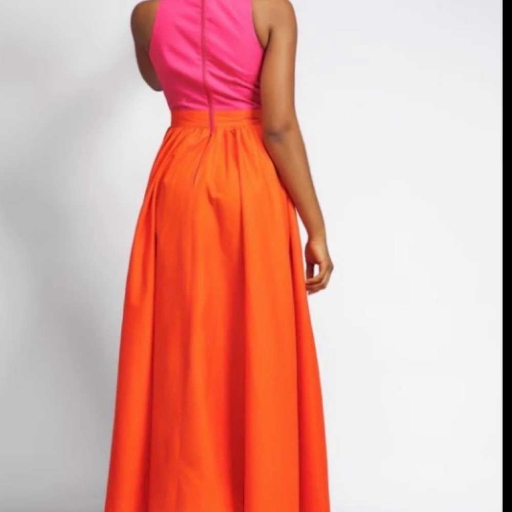 Forever Amelia Remi Maxi Pink & Orange Size 6 – New with Tags - Picture 2 of 8